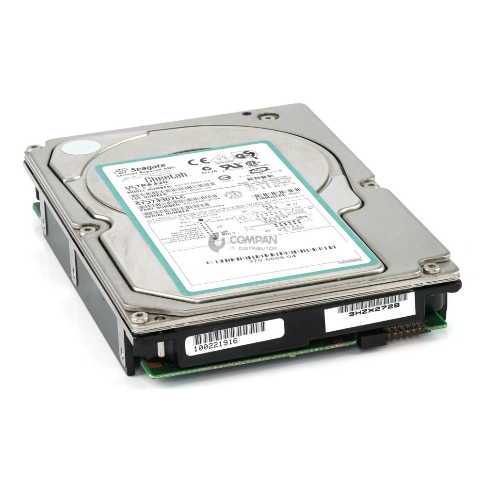 370-6689-04 SUN HDD  73GB  10K  U320 SCSI  3.5" LFF
